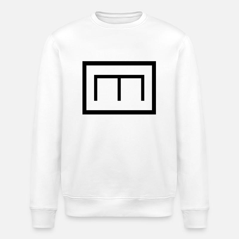 Pioniere - Stanley/Stella Unisex Bio-Sweatshirt ROLLER - Weiß