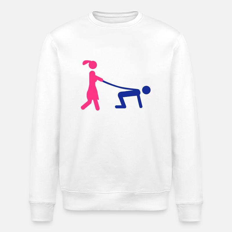 mariage - Sweat bio ROLLER Stanley/Stella Unisexe - blanc