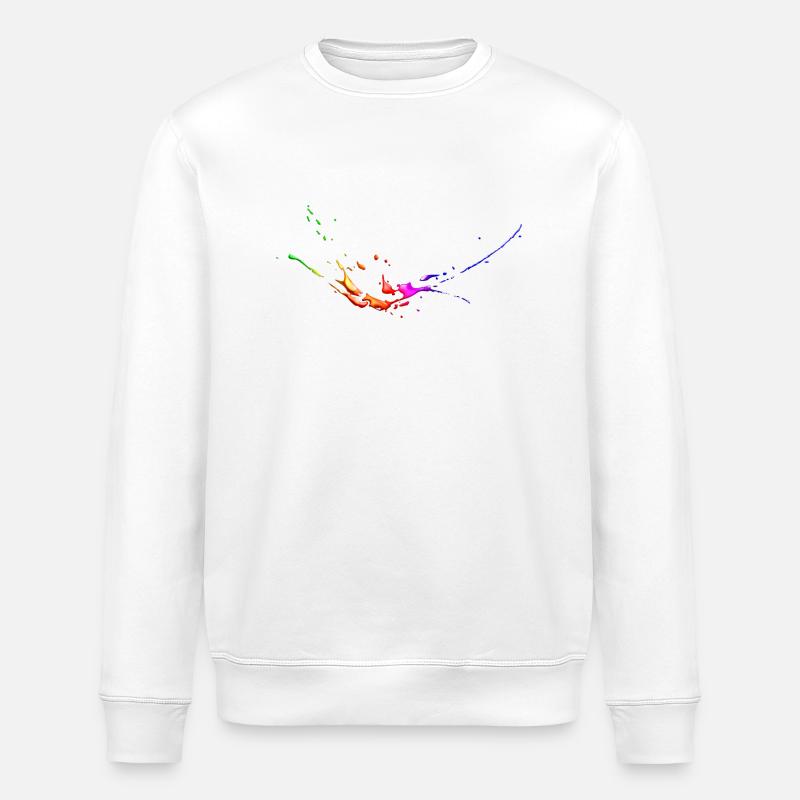 splash4 - Stanley/Stella Unisex Bio-Sweatshirt ROLLER - Weiß