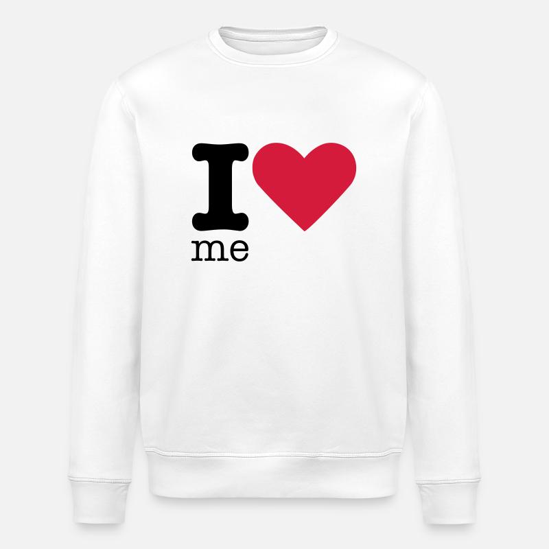 I Love Me - Sweat bio ROLLER Stanley/Stella Unisexe - blanc