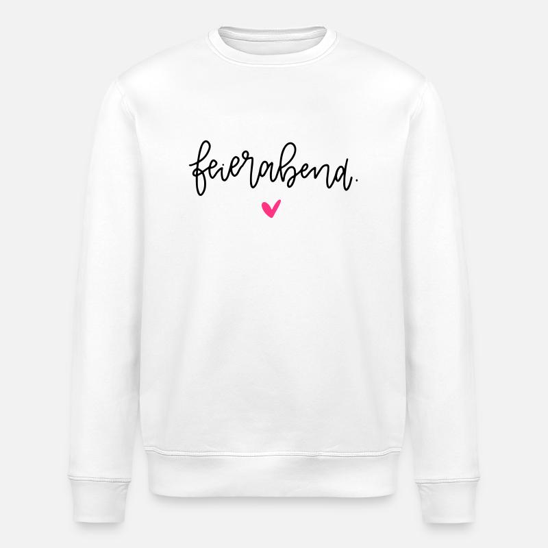 Feierabend - Stanley/Stella Unisex Bio-Sweatshirt ROLLER - Weiß