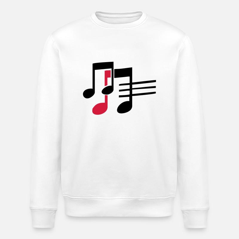 musik - Stanley/Stella Unisex Bio-Sweatshirt ROLLER - Weiß