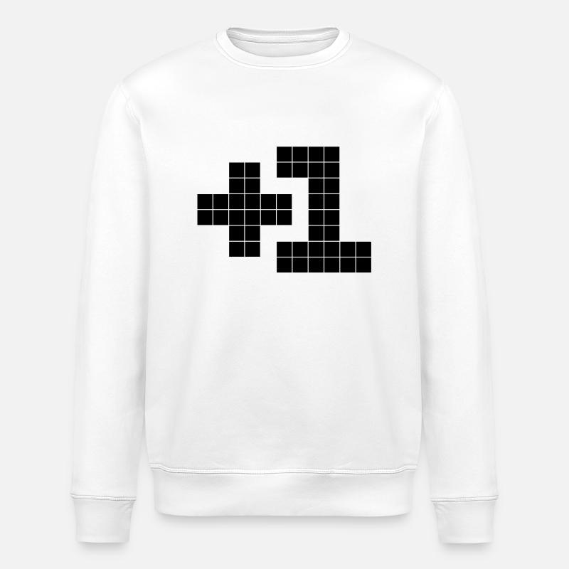 +1 - Sweat bio ROLLER Stanley/Stella Unisexe - blanc