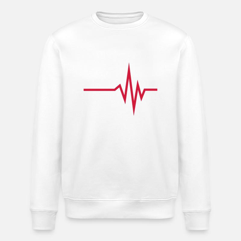 frequenz_beat__f1 - Sweat bio ROLLER Stanley/Stella Unisexe - blanc