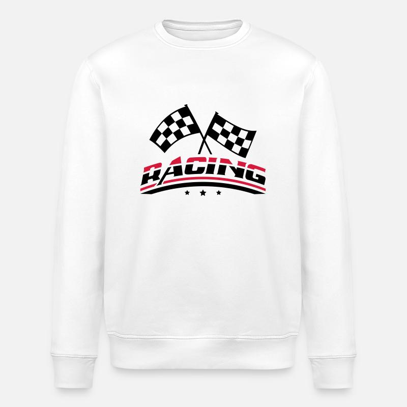 racing_di2 - Sweat bio ROLLER Stanley/Stella Unisexe - blanc