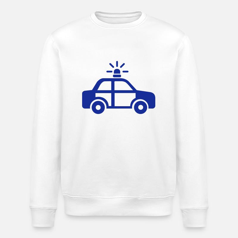 Polizei - Stanley/Stella Unisex Bio-Sweatshirt ROLLER - Weiß