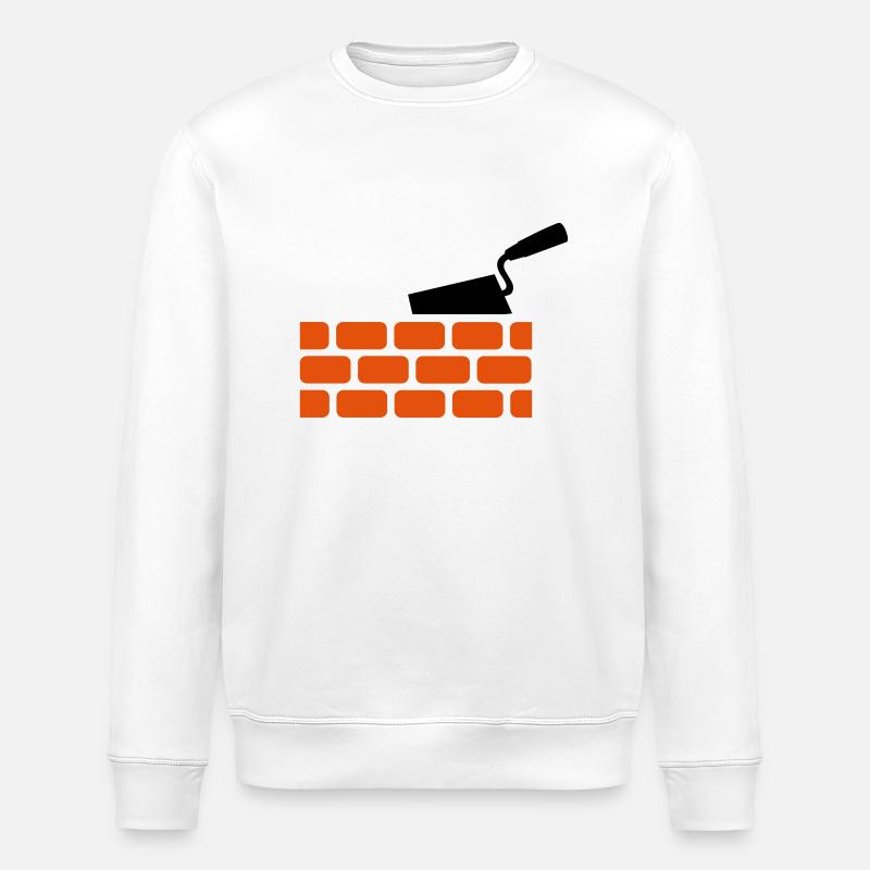 Maurer - Stanley/Stella Unisex Bio-Sweatshirt ROLLER - Weiß