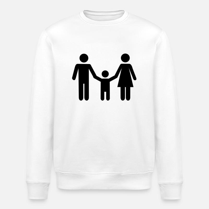 Family - Stanley/Stella ROLLER Unisex Organic Sweatshirt - white