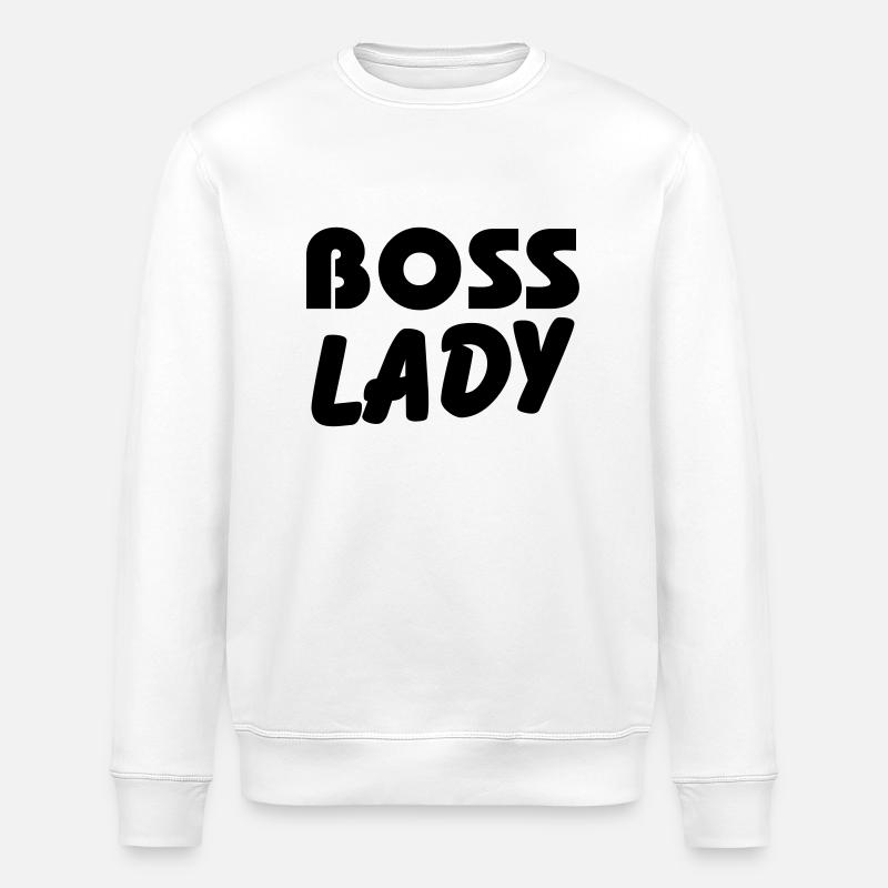 Boss Lady - Sweat bio ROLLER Stanley/Stella Unisexe - blanc