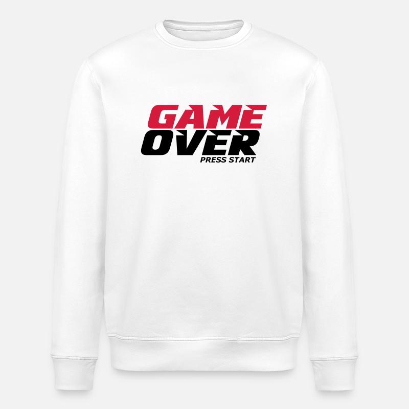 Spiel - Stanley/Stella Unisex Bio-Sweatshirt ROLLER - Weiß