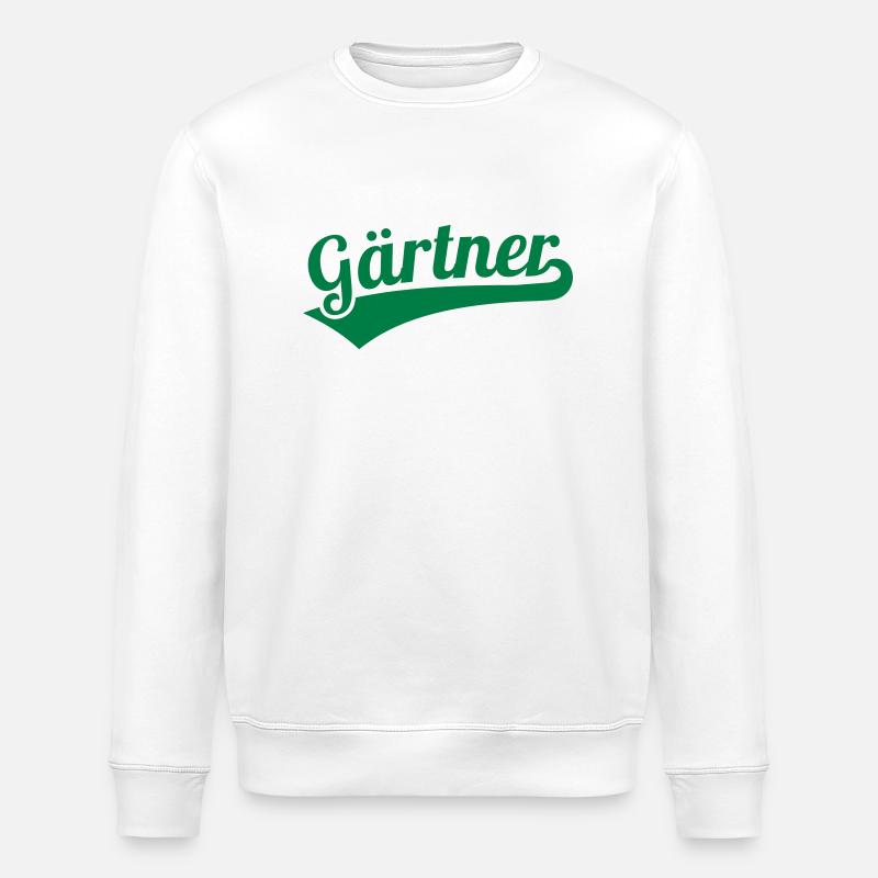 Gärtner - Stanley/Stella Unisex Bio-Sweatshirt ROLLER - Weiß