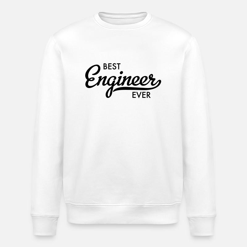 Ingenieur - Stanley/Stella Unisex Bio-Sweatshirt ROLLER - Weiß