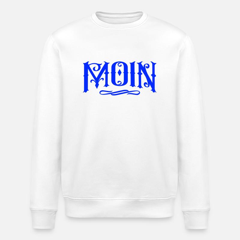 moin - Stanley/Stella ROLLER Unisex Organic Sweatshirt - white