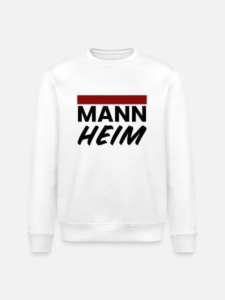 Mannheim Monnem - Stanley/Stella Unisex Bio-Sweatshirt ROLLER - Weiß