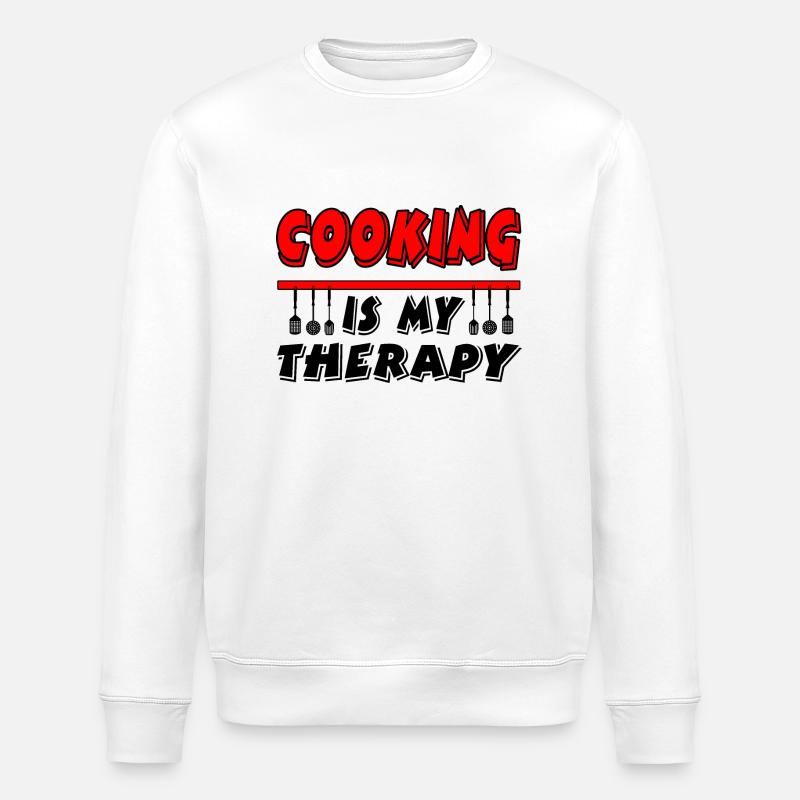 Kochen - Stanley/Stella Unisex Bio-Sweatshirt ROLLER - Weiß