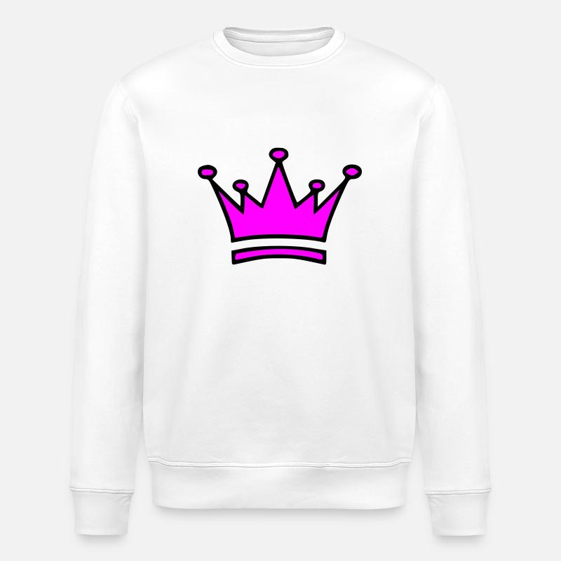 krone - Stanley/Stella Unisex Bio-Sweatshirt ROLLER - Weiß