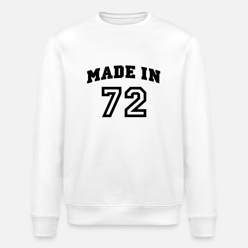 mp_madein72a - Sweat bio ROLLER Stanley/Stella Unisexe - blanc
