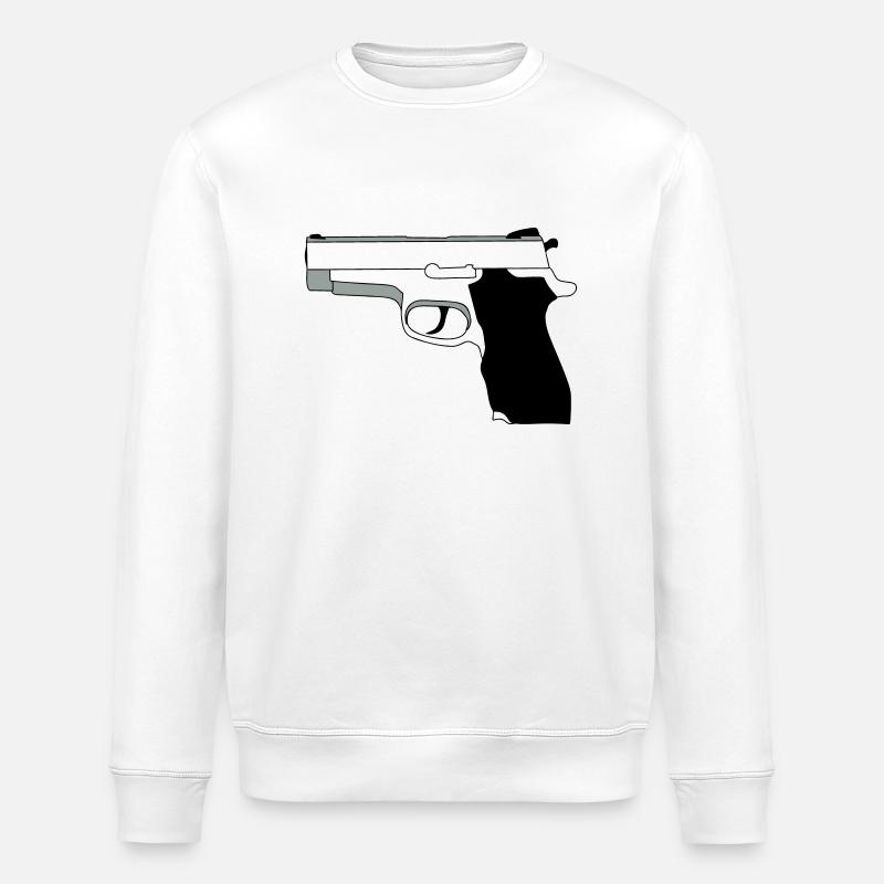 Pistole - Stanley/Stella Unisex Bio-Sweatshirt ROLLER - Weiß