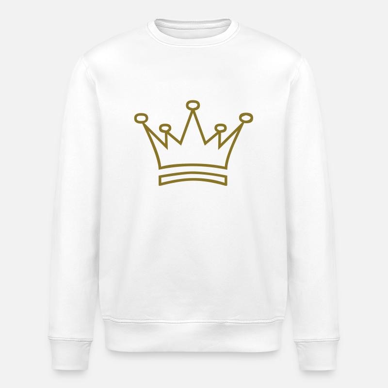 Krone - Stanley/Stella Unisex Bio-Sweatshirt ROLLER - Weiß