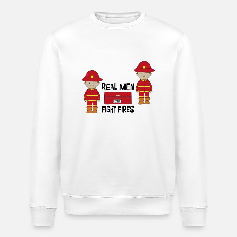 Feuerwehr - Stanley/Stella Unisex Bio-Sweatshirt ROLLER - Weiß