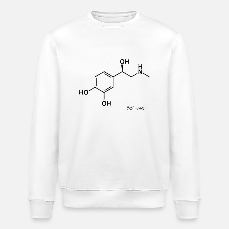 Adrénaline - Sweat bio ROLLER Stanley/Stella Unisexe - blanc