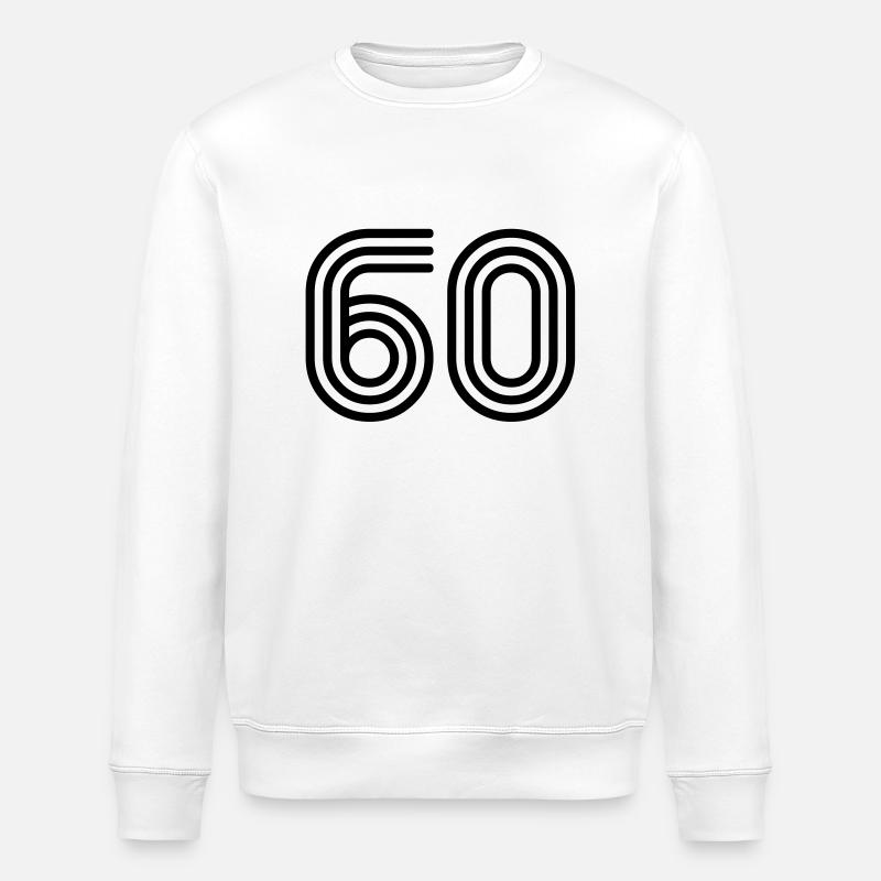 60 sechzig sixty - Stanley/Stella Unisex Bio-Sweatshirt ROLLER - Weiß