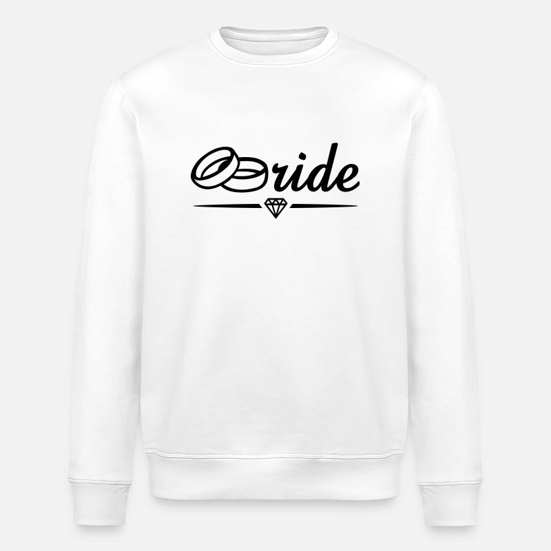Bride Diamond - Stanley/Stella Unisex Bio-Sweatshirt ROLLER - Weiß
