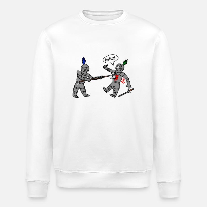 Autschi - Stanley/Stella Unisex Bio-Sweatshirt ROLLER - Weiß