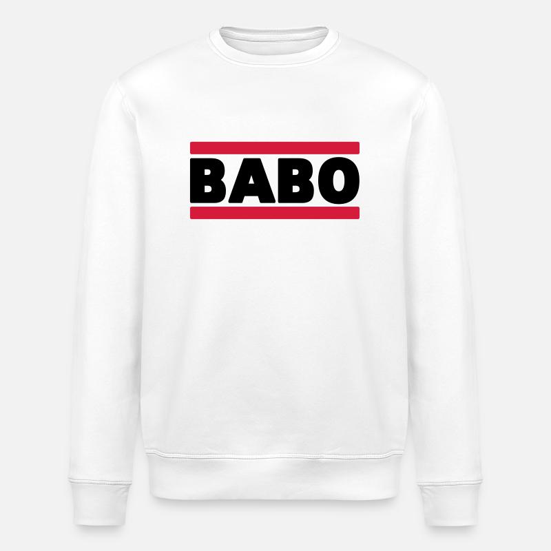 Babo - Sweat bio ROLLER Stanley/Stella Unisexe - blanc
