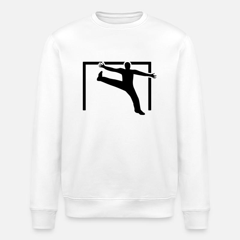 Handball - Sweat bio ROLLER Stanley/Stella Unisexe - blanc
