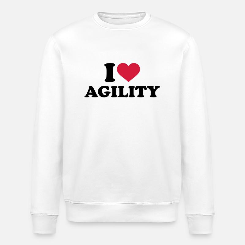 Agility - Stanley/Stella Unisex Bio-Sweatshirt ROLLER - Weiß