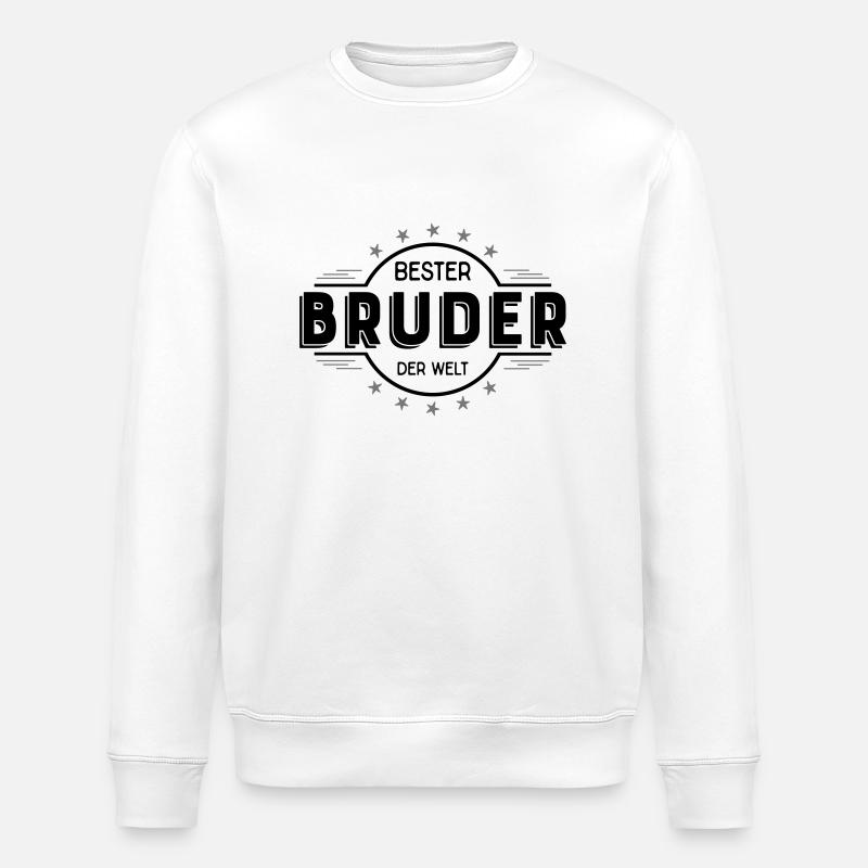 bruder - Stanley/Stella Unisex Bio-Sweatshirt ROLLER - Weiß