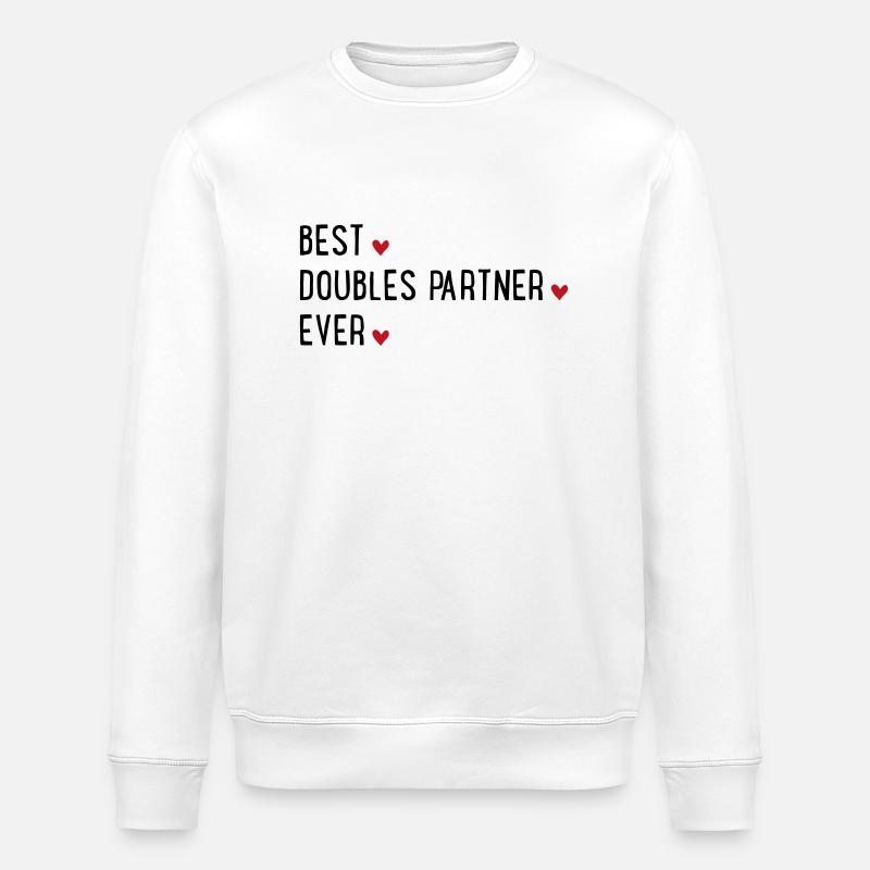 Doppel Partner - Stanley/Stella Unisex Bio-Sweatshirt ROLLER - Weiß