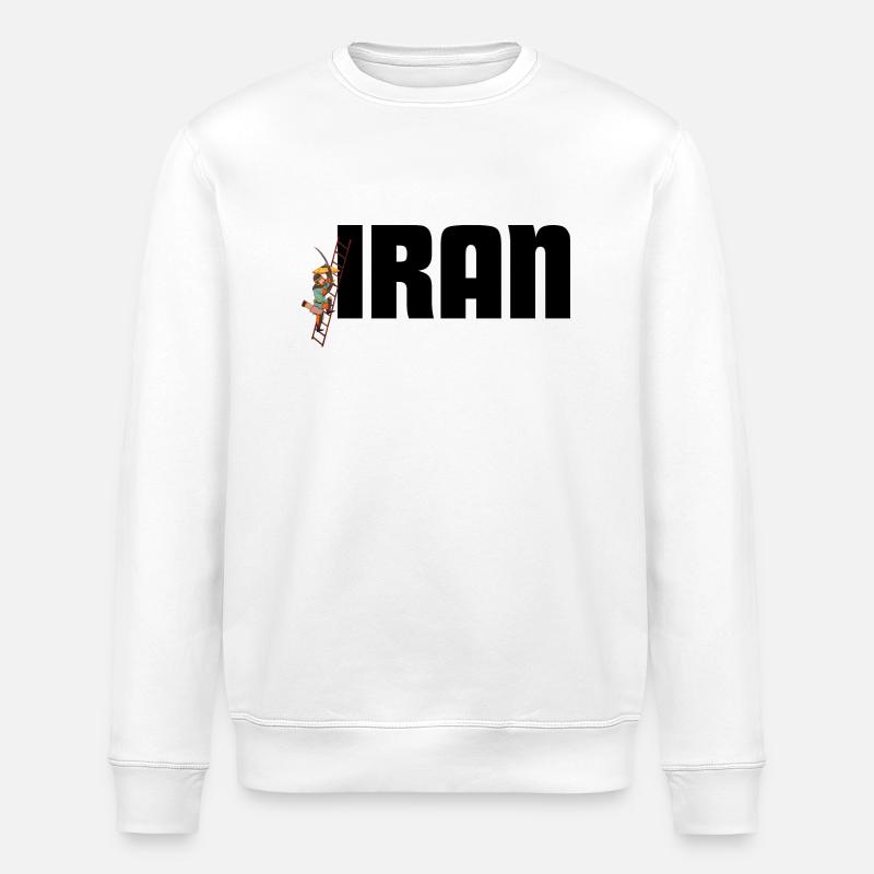 Iran - Persische Kunst - Stanley/Stella Unisex Bio-Sweatshirt ROLLER - Weiß