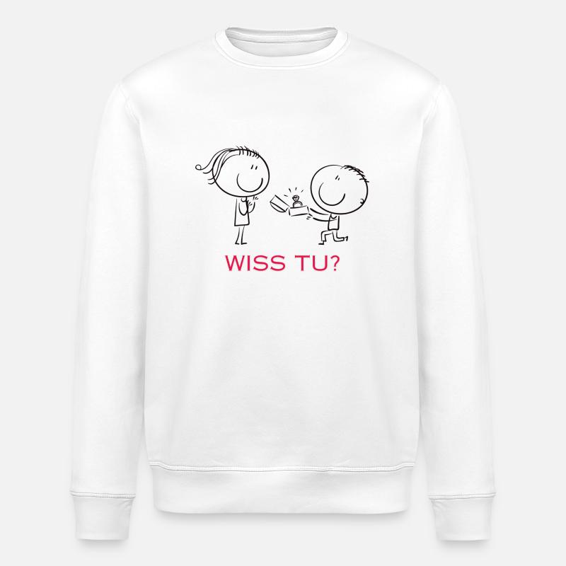 25 - Sweat bio ROLLER Stanley/Stella Unisexe - blanc