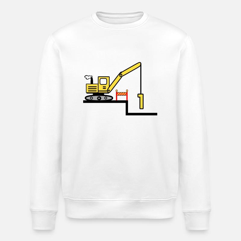 Bagger - Stanley/Stella Unisex Bio-Sweatshirt ROLLER - Weiß