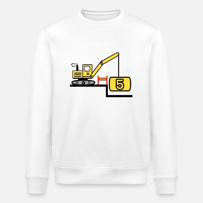 Bagger - Stanley/Stella Unisex Bio-Sweatshirt ROLLER - Weiß