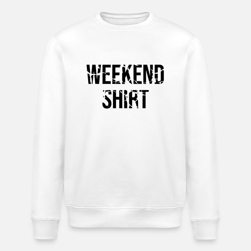 Wochenende - Stanley/Stella Unisex Bio-Sweatshirt ROLLER - Weiß