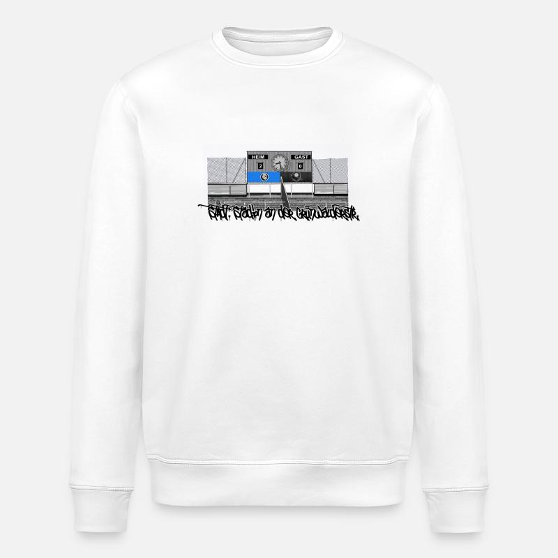 Giesing // Illustration - Stanley/Stella Unisex Bio-Sweatshirt ROLLER - Weiß