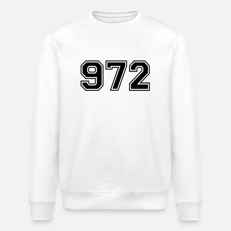 972 - Sweat bio ROLLER Stanley/Stella Unisexe - blanc