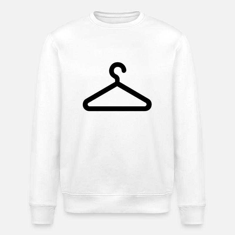 kleshenger,klede - Stanley/Stella ROLLER økologisk unisex-sweatshirt - hvit