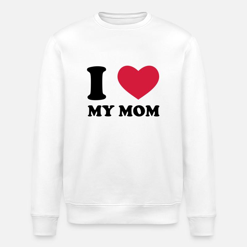 I Love My Mom - Sweat bio ROLLER Stanley/Stella Unisexe - blanc