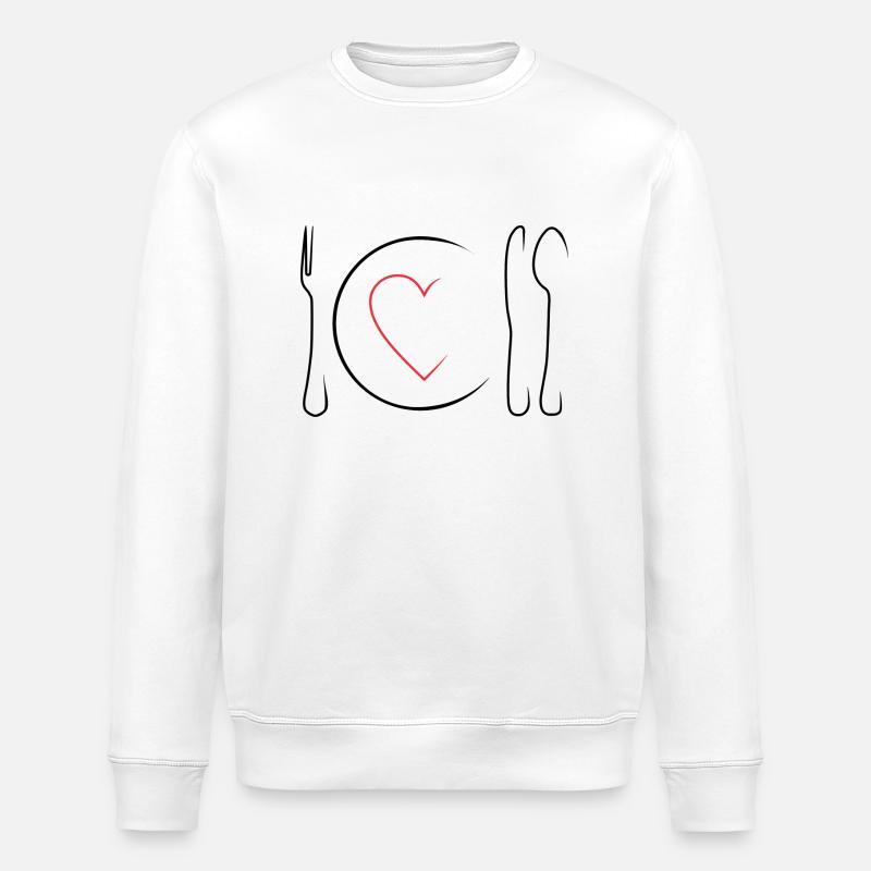 manger - Sweat bio ROLLER Stanley/Stella Unisexe - blanc