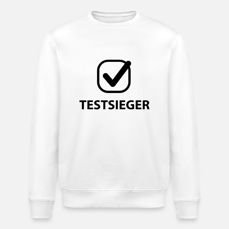 Test Sieger Design - Stanley/Stella ROLLER Unisex Organic Sweatshirt - white