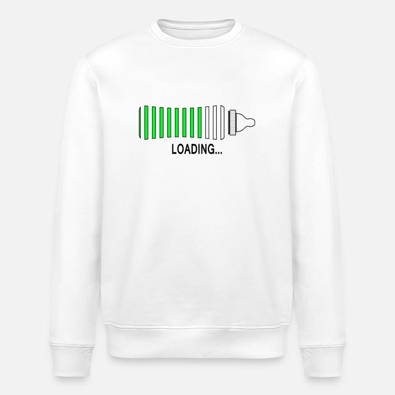 Loading - Sweat bio ROLLER Stanley/Stella Unisexe - blanc