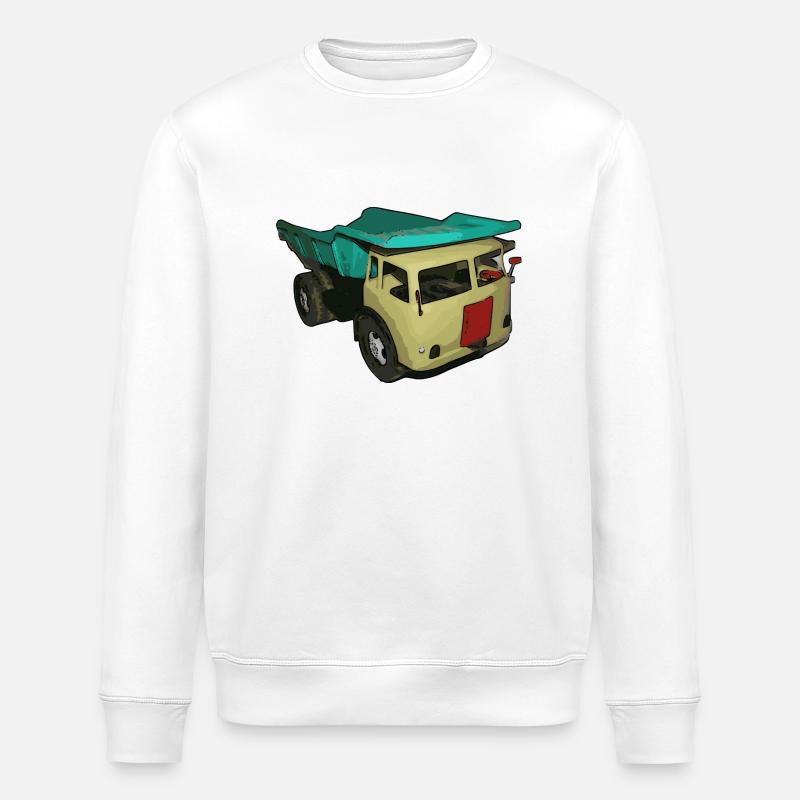 Bennes DDR - Sweat bio ROLLER Stanley/Stella Unisexe - blanc