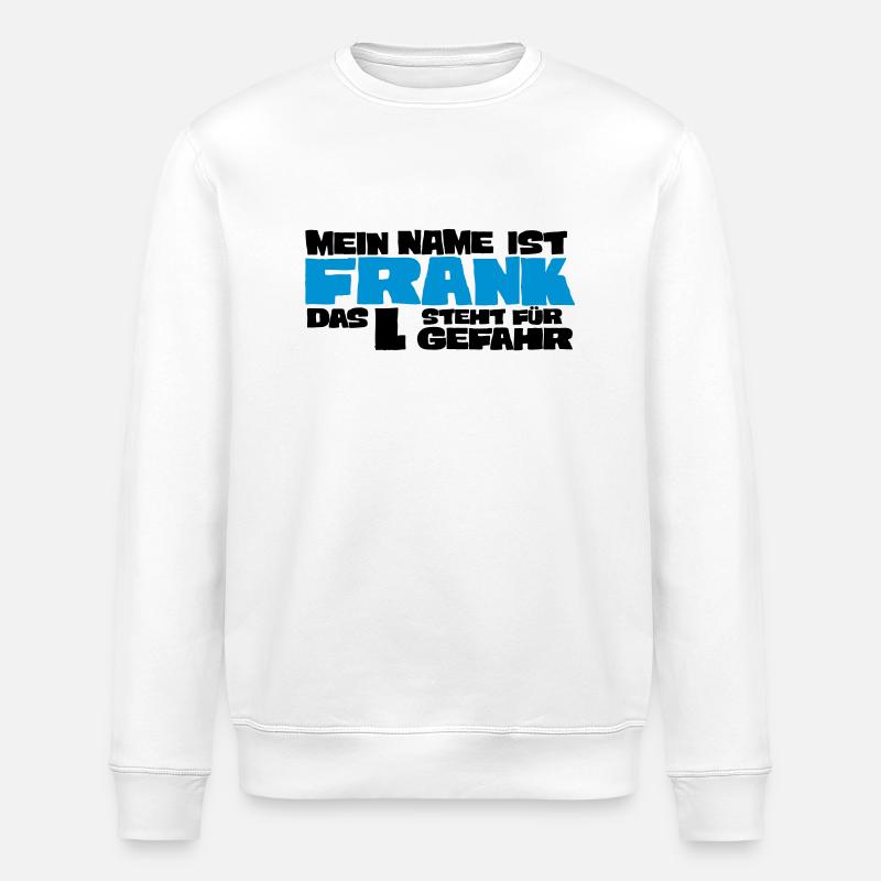 frank - Sweat bio ROLLER Stanley/Stella Unisexe - blanc