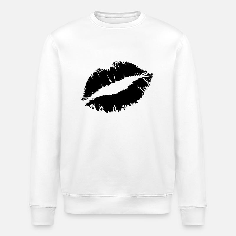 KISS - Stanley/Stella Unisex Bio-Sweatshirt ROLLER - Weiß