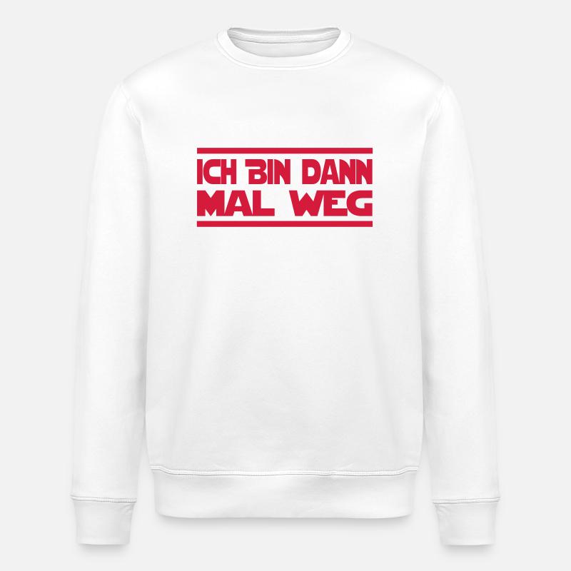 Junggeselle - Stanley/Stella Unisex Bio-Sweatshirt ROLLER - Weiß