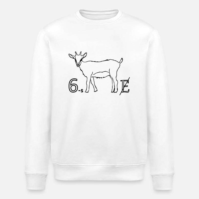 6zig - Stanley/Stella Unisex Bio-Sweatshirt ROLLER - Weiß